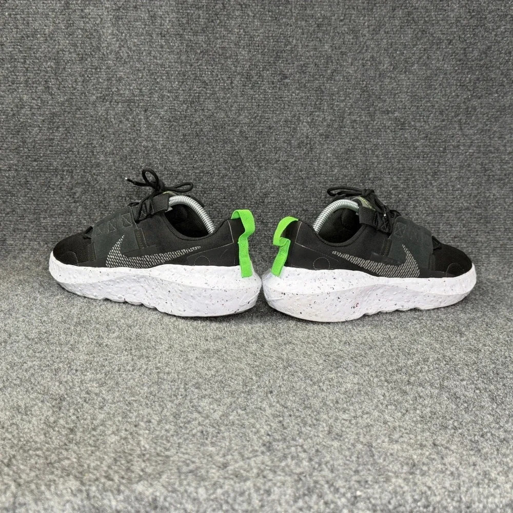 Nike Crater Impact Running Shoe Men 9 Black White Athletic Run Training Sneakers